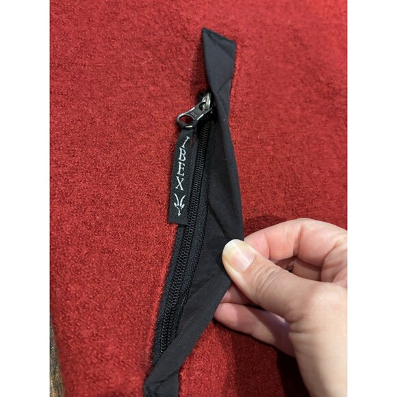 Ibex Womens Vest Full Zip Wool Size medium Outdoor Hiking Nature gorpcore USA - Picture 7 of 8